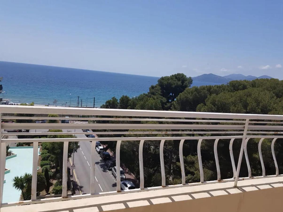 C060-Bel Appartement Avec Vue Mer - Picaud Cannes Exterior foto